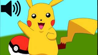 Pokemon Pikachu Sound Effect [upl. by Morton]