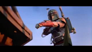 Favorite Movie Clips of All Time  Star Wars Return of the Jedi  Boba Fetts Demise [upl. by Hinch]