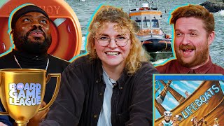 Lets Play LIFEBOATS  Board Game League [upl. by Laemsi]