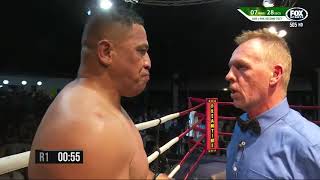 John Hopoate vs Lucas Browne 2019 11 09 [upl. by Aurora]