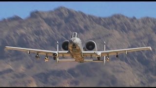 Spectacular A10 Live Fire Action in the Desert [upl. by Tris386]