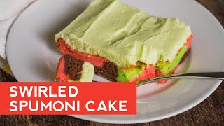 How to Make Swirled Spumoni Cake [upl. by Carling]