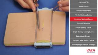 Suture Techniques Course Video [upl. by Ylek798]