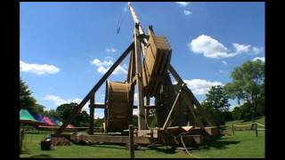 Warwick Castle Trebuchet [upl. by Rimaj]