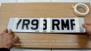 How to change a number plate [upl. by Kram533]