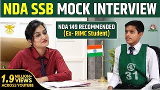 NDA SSB Mock Interview  NDA1 2021 Exam SSB Interview Preparation  Best SSB Coaching in India [upl. by Cristabel]