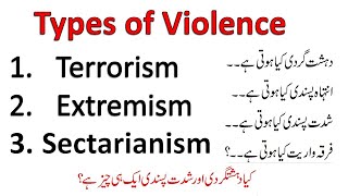 What are the Terrorism and Extremism and Sectarianism [upl. by Yasdnil543]