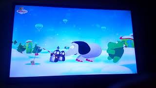 In winter Pim amp pimba amp everyone pull of rabbit carrot Baby TV English ident [upl. by Odel]