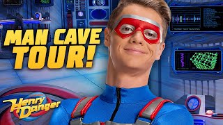 The Man Cave Real Estate Tour  Henry Danger [upl. by Aubreir]