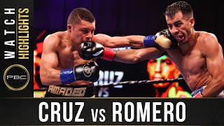 Cruz vs Romero HIGHLIGHTS March 13 2021  PBC on SHOWTIME [upl. by Aitnwahs]