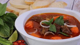 Bò Kho Beef Stew  Béo thơm đậm đà thật đơn giản  Bếp Nhà Diễm [upl. by Anatnas]