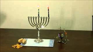 How To Light A Hanukkah Menorah [upl. by Wilen]