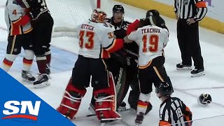 NHL Fights Of The Week Goalie Fights [upl. by Emoryt831]