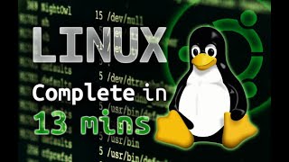 Linux  Tutorial for Beginners in 13 MINUTES  UPDATED [upl. by Alveta]