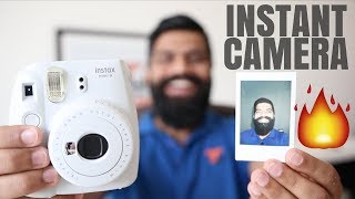 Fujifilm Instax Mini 9 Camera Unboxing and First Look  Instant Camera [upl. by Nilahs848]