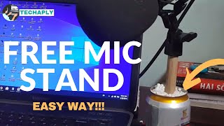 How to Make Mic Stand At Home [upl. by Tenej462]