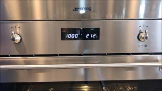 Smeg Steam Oven Instructions Tutorial SU45VCX1 SCU45VCS1 [upl. by Annoirb]