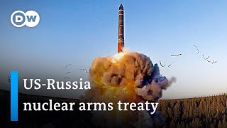 US and Russia agree to extend New START nuclear arms treaty  DW News [upl. by Daj664]