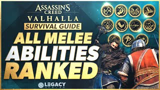 Every Melee Ability Ranked  Assassins Creed Valhalla Survival Guide [upl. by Oidacra]