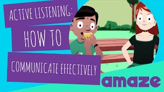 Active Listening How To Communicate Effectively [upl. by Ameehsat920]