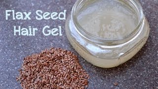 How to Make Flax Seed Hair Gel [upl. by Portwine172]