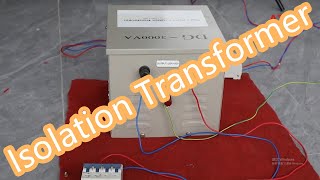 240V230V to 120V110V single phase isolation transformer [upl. by Lamoree55]