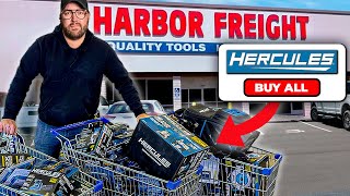 I Bought Every Hercules Tool at Harbor Freight [upl. by Airet]