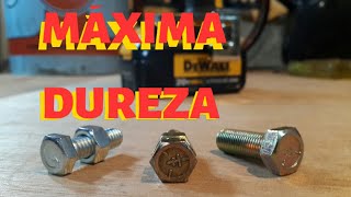 GRADOS DE DUREZA DE TORNILLOS  HARD SCREWS [upl. by Polad790]