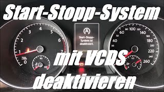 StartStopp Deaktivieren  VCDS Codierung  VW Golf 7  Seat Skoda Audi [upl. by Benia919]