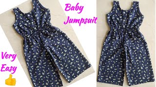 Stylish Baby JumpsuitDungaree Dress Cutting and Stitching [upl. by Hola]