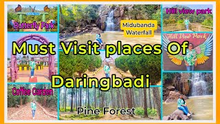 Must visit Places of Daringbadi Daringbadi Sightseeing Daringbadi Tour [upl. by Winfield]