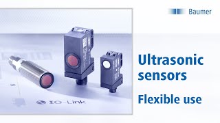 Baumer  Ultrasonic sensors  New machine design freedom [upl. by Sung]