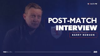 INTERVIEW  Barry Robson PostFalkirk  250125 [upl. by Caughey158]