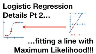 Logistic Regression Details Pt 2 Maximum Likelihood [upl. by Adianes]