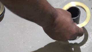 Shower Pan Installation for Beginers Part 1 of 4 [upl. by Eimrots822]