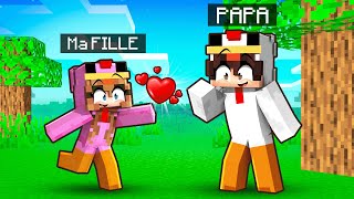 Je RENCONTRE ma FILLE sur Minecraft [upl. by Eet52]