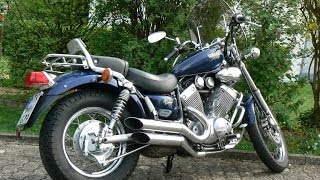 Yamaha XV 535 Virago Testbericht [upl. by Brunella987]