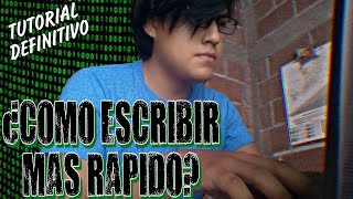 Cómo escribir RÁPIDO en el teclado Tutorial Definitivo [upl. by Stamata]