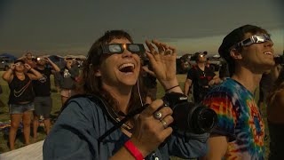 Americans awestruck by rare total solar eclipse [upl. by Kiersten]