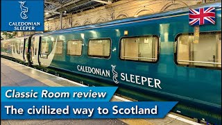 The New Caledonian Sleeper London to Edinburgh in a Classic Room [upl. by Cloris814]