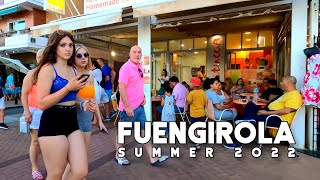 Fuengirola Spain Beautiful Town and Beach Summer 2022 July Update Costa del Sol  Málaga 4K [upl. by Johnsten457]