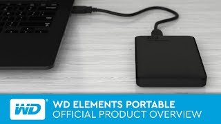 WD Elements Portable  Official Product Overview [upl. by Daphie890]