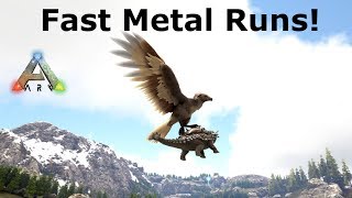 Ark Survival Evolved  Fastest way to collect lots of metal UPDATE [upl. by Alrick]