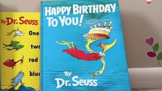 Happy Birthday To You by Dr Seuss read aloud Dr Seusss birthday [upl. by Erbma]