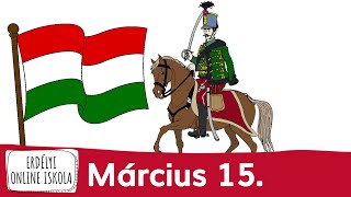 Március 15 Az 18481849es forradalom és szabadságharc ünnepe [upl. by Vannie]