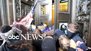 ProTrump protesters storm US Capitol [upl. by Hjerpe]