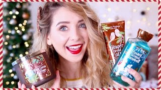 Christmas Bath amp Bodyworks Haul  Zoella [upl. by Ahsema]