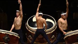 Kodo  quotODaikoquot  HD japanese drummers  Taiko  tambours géants Japon [upl. by Jessen]