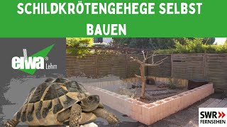 Schildkröten  Neues Gehege ganz leicht selbstgemacht [upl. by Ketchum]