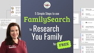 Climb Your Family Tree on FamilySearch  STEP BY STEP [upl. by Ablem]